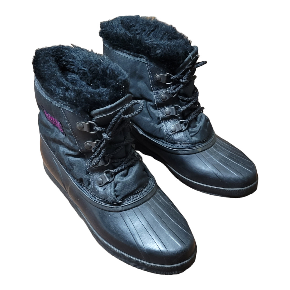 SOREL Youth Insulated Snow Boots Waterproof Canada Made Y5 Winter Cold